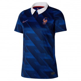 Дамска футболна фланелка Nike Womens France 2026 Football Shirt - Blue/White дамска,футболна,фланелка,футболни,фланелки,национални,отбори,футбол,nike,women,s,france,2026,football,shirt,blue,white