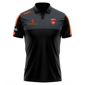 McKeever Sports McKeever Armagh Edge Polo Senior - Charcoal/Black mckeever,sports,mckeever,armagh,edge,polo,senior,charcoal,black