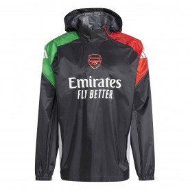 Мъжко непромокаемо яке Adidas Arsenal Rain Jacket 24/25 Mens - Black мъжко,непромокаемо,яке,облекла,на,разпродажба,футболни,фланелки,oldham,athletic,stoke,city,sunderland,република,ирландия,футболни,фланелки,английската,висш