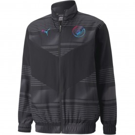 Puma Puma MCFC PreM Jkt Sn99 - Puma Black облекла,на,разпродажба,футболни,фланелки,oldham,athletic,stoke,city,sunderland,република,ирландия,футболни,фланелки,английската,висша,лига,southampton,manc