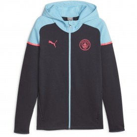 Мъжки суичър Puma Mcfc Casuals Hooded Jkt Hoody Mens - Dark Navy мъжки,суичър,футболни,фланелки,oldham,athletic,stoke,city,sunderland,република,ирландия,футболни,фланелки,английската,висша,лига,southampton,manchester,cit