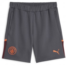 Мъжки къси панталони Puma Mcfc Casuals Shorts Football Short Mens - Strong Grey мъжки,къси,панталони,футболни,фланелки,oldham,athletic,stoke,city,sunderland,република,ирландия,футболни,фланелки,английската,висша,лига,southampton,manche