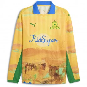 Тениска Puma Puma MSFC LS Rtr Tee Sn99 - Pele Yellow тениска,футболни,фланелки,oldham,athletic,stoke,city,sunderland,национални,отбори,аржентина,футболни,фланелки,колумбия,футболни,фланелки,финдландия,футболн