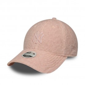 Дамска шапка New Era Womens 9FORTY Borg Cap - NY Pink дамска,шапка,всички,шапки,бейзбол,new,era,womens,9forty,borg,cap,ny,pink