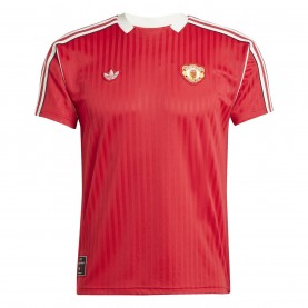 Adidas Manchester United FC Terrace Icons Top Adults - MUFC Red футболни,фланелки,английската,висша,лига,manchester,united,мъжки,летен,каталог,мъжки,летни,облекла,разпродажба,adidas,облекла,с,футболна,тема,adidas,manche