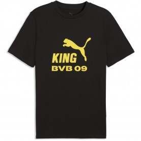 Тениска Puma Puma BVB King Tee Sn63 - Black/Yellow тениска,футболни,фланелки,oldham,athletic,stoke,city,sunderland,германия,бундеслига,borussia,dortmund,fc,nurnberg,fc,schalke,04,други,фланелки,от,бундеслиг