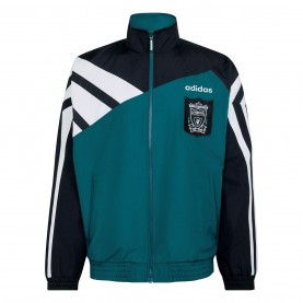 Яке Adidas Liverpool 1995 Tracksuit Top Jacket Adults - Green/Black яке,футболни,фланелки,английската,висша,лига,liverpool,облекла,с,футболна,тема,футболни,анцузи,футболни,якета,футболни,горнища,всички,футболни,облекла,adid