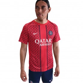 Футболна фланелка Nike Paris Saint-Germain Pre Match Away Shirt 2025 2026 Adults - University Red футболна,фланелка,футболни,фланелки,франция,лига,1,облекла,с,футболна,тема,nike,paris,saint,germain,pre,match,away,shirt,2025,2026,adults,university,red