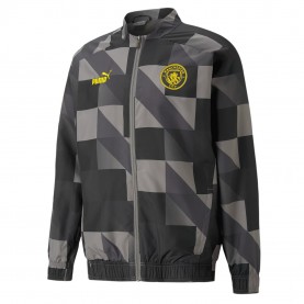 Яке Puma Manchester City Prematch Jacket Adults - Puma Black яке,облекла,на,разпродажба,футболни,фланелки,английската,висша,лига,manchester,city,разпродажба,puma,облекла,с,футболна,тема,футболни,анцузи,футболни,якета
