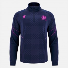 мъжки,горнища,с,качулка,ръгби,облекла,ръгби,фланелки,macron,scotland,rugby,world,cup,travel,quarter,zip,adults,navy,sky