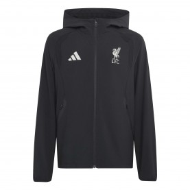 Юношеско яке adidas Liverpool Tiro Jacket Juniors - Black/White юношеско,яке,футболни,фланелки,футбол,футболни,анцузи,adidas,liverpool,tiro,jacket,juniors,black,white