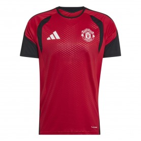 adidas Manchester United Training Top 2026/27 Mens - Red/Black футболни,фланелки,мъжки,тениски,мъжки,блузи,с,яка,мъжки,потници,футбол,adidas,manchester,united,training,top,2026,27,mens,red,black
