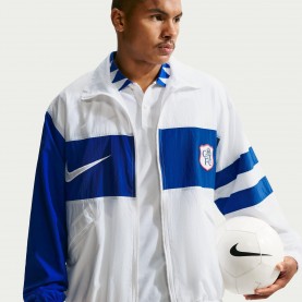 Мъжко яке Nike Chelsea Anthem Jacket 2026/27 Mens - White/Blue мъжко,яке,футболни,фланелки,футбол,футболни,анцузи,футболни,долнища,футболни,горнища,nike,chelsea,anthem,jacket,2026,27,mens,white,blue