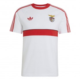 Мъжка тениска adidas Benfica Originals T-Shirt Mens - White/Red мъжка,тениска,футболни,фланелки,мъжки,потници,мъжки,блузи,с,яка,футбол,adidas,benfica,originals,t,shirt,mens,white,red