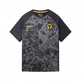 Sudu Su WOL PM Jsy Jn71 - Black/Gold футболни,фланелки,детски,тениски,футбол,sudu,su,wol,pm,jsy,jn71,black,gold