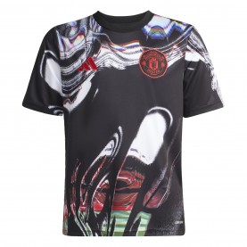 Adidas adidas Manchester United Pre-Match Shirt 25/26 - Black/White коледни,подаръци,за,деца,всички,коледни,подаръци,футболни,фланелки,oldham,athletic,stoke,city,sunderland,република,ирландия,футболни,фланелки,southampton,ф
