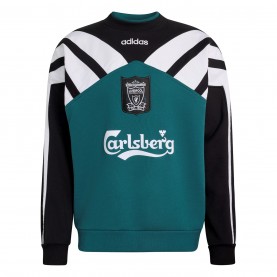 Блуза Adidas Liverpool 1995 Crew Sweatshirt Adults - Green/Black блуза,футболни,фланелки,английската,висша,лига,liverpool,мъжки,блузи,облекла,с,футболна,тема,футболни,горнища,всички,футболни,облекла,adidas,liverpool,1995
