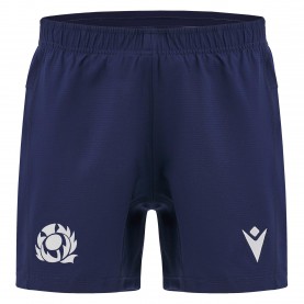 Къси панталони Macron Scotland Rugby Training Shorts 2025 Adults - Blue къси,панталони,ръгби,фланелки,macron,scotland,rugby,training,shorts,2025,adults,blue