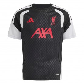 adidas Liverpool Training Top 2026/27 Juniors - Black/White футболни,фланелки,английската,висша,лига,детски,тениски,adidas,liverpool,training,top,2026,27,juniors,black,white