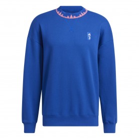 Блуза adidas Juventus Crest Sweatshirt Adults - Blue блуза,футболни,фланелки,италия,серия,а,мъжки,блузи,футбол,adidas,juventus,crest,sweatshirt,adults,blue