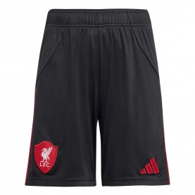 Юношески къси панталони adidas Liverpool Away Shorts 2025 2026 Juniors - Black юношески,къси,панталони,футболни,фланелки,английската,висша,лига,детски,къси,панталони,футболни,долнища,adidas,liverpool,away,shorts,2025,2026,juniors,blac