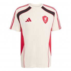 Мъжка тениска Adidas Liverpool Urban Purist T-Shirt 25/26 Mens - White мъжка,тениска,футболни,фланелки,английската,висша,лига,liverpool,разпродажба,adidas,мъжки,тениски,облекла,с,футболна,тема,adidas,liverpool,urban,purist,t,s
