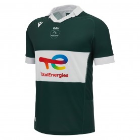футболна,фланелка,ръгби,облекла,ръгби,фланелки,macron,section,paloise,home,shirt,2023,2024,adults,green