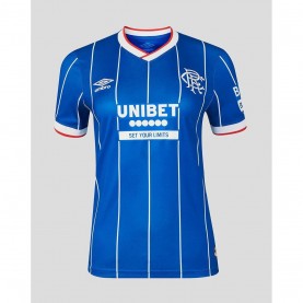 Дамска футболна фланелка Umbro Rangers Home Shirt 2026/27 Womens - Blue/White дамска,футболна,фланелка,футболни,фланелки,шотландска,висша,лига,umbro,rangers,home,shirt,2026,27,womens,blue,white