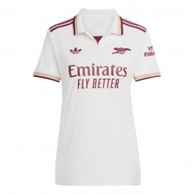 дамска,футболна,фланелка,футболни,фланелки,английската,висша,лига,arsenal,дамски,топове,adidas,arsenal,third,shirt,2025,2026,womens,white,red