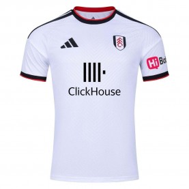 Футболна фланелка adidas Mens Fulham Home 24/25 Short-Sleeve Football Shirt - White/Black футболна,фланелка,детски,футболни,фланелки,футболни,фланелки,английската,висша,лига,мъжки,потници,мъжки,блузи,с,яка,мъжки,тениски,футбол,adidas,men,s,fulha