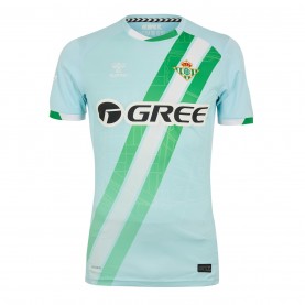 Футболна фланелка Hummel Real Betis Away Shirt 2025 2026 Adults - Blue футболна,фланелка,футболни,фланелки,испания,ла,лига,hummel,real,betis,away,shirt,2025,2026,adults,blue