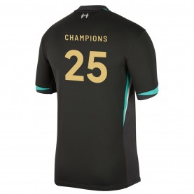 Футболна фланелка Nike Liverpool Champions Away Shirt 2024 2025 Adults - Black футболна,фланелка,футболни,фланелки,английската,висша,лига,liverpool,мъжки,горнища,размер+,мъжки,облекла,размер,nike,liverpool,champions,away,shirt,2024,20