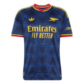 Мъжка футболна фланелка adidas Arsenal Authentic Away Shirt 2026/27 Mens - Navy/Yellow мъжка,футболна,фланелка,футболни,фланелки,английската,висша,лига,мъжки,тениски,мъжки,блузи,с,яка,мъжки,потници,футбол,adidas,arsenal,authentic,away,shirt,2