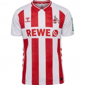 Футболна фланелка Hummel FC Koln Home Shirt 2025 2026 Adults - White/Red футболна,фланелка,футболни,фланелки,oldham,athletic,stoke,city,sunderland,германия,бундеслига,fc,nurnberg,fc,schalke,04,други,фланелки,от,бундеслигата,vfb,