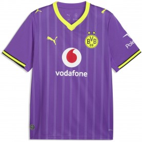 Мъжка футболна фланелка Puma Borussia Third Shirt 2026/27 Mens - Purple/Yellow мъжка,футболна,фланелка,футболни,фланелки,германия,бундеслига,английската,висша,лига,мъжки,тениски,мъжки,потници,мъжки,блузи,с,яка,футбол,puma,borussia,thi