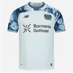 Мъжка футболна фланелка New Balance Bayer Leverkusen Away Shirt 2026/27 Mens - Teal/Navy мъжка,футболна,фланелка,футболни,фланелки,германия,бундеслига,мъжки,тениски,мъжки,блузи,с,яка,мъжки,потници,футбол,new,balance,bayer,leverkusen,away,shirt,