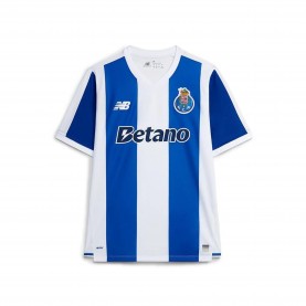 Мъжка футболна фланелка New Balance FC Porto Home Shirt 2026/27 Mens - Blue/White мъжка,футболна,фланелка,футболни,фланелки,мъжки,тениски,мъжки,блузи,с,яка,мъжки,потници,футбол,new,balance,fc,porto,home,shirt,2026,27,mens,blue,white