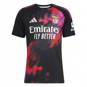 adidas Mens Benfica Third 26/27 Kit - Black/Red футболни,фланелки,мъжки,блузи,с,яка,мъжки,тениски,мъжки,потници,футбол,adidas,mens,benfica,third,26,27,kit,black,red
