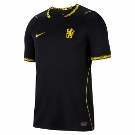 Мъжка футболна фланелка Nike Chelsea Away Shirt 2026/27 Mens - Black/Gold мъжка,футболна,фланелка,футболни,фланелки,английската,висша,лига,мъжки,тениски,мъжки,блузи,с,яка,мъжки,потници,футбол,nike,chelsea,away,shirt,2026,27,mens,