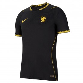 Мъжка футболна фланелка Nike Chelsea Authentic Away Shirt 2026/27 Mens - Black/Gold мъжка,футболна,фланелка,футболни,фланелки,английската,висша,лига,мъжки,тениски,мъжки,блузи,с,яка,мъжки,потници,футбол,nike,chelsea,authentic,away,shirt,202