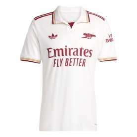 футболна,фланелка,футболни,фланелки,английската,висша,лига,arsenal,adidas,arsenal,third,shirt,2025,2026,adults,white,red