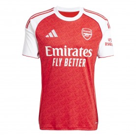 Футболна фланелка adidas Arsenal Home Shirt 2025 2026 Adults - Red/White футболна,фланелка,футболни,фланелки,английската,висша,лига,мъжки,маратонки,мъжки,тениски,мъжки,блузи,с,яка,мъжки,потници,adidas,arsenal,home,shirt,2025,202