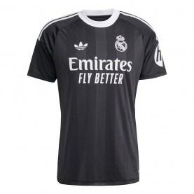 вратарско,горнище,футболни,фланелки,испания,ла,лига,real,madrid,adidas,real,madrid,third,goalkeeper,shirt,2025,2026,adults,black