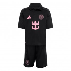 Adidas Childrens Inter Miami Away Messi Minikit 2026 - Black/Pink футболни,фланелки,oldham,athletic,stoke,city,sunderland,република,ирландия,футболни,фланелки,southampton,фланелки,от,различни,клубове,детски,футболни,флане