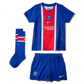 Nike PSG Home Mini Kit 2026/27 Infants - Blue/White футболни,фланелки,франция,лига,1,детски,футболни,фланелки,nike,psg,home,mini,kit,2026,27,infants,blue,white