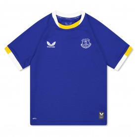 Юношеска футболна фланелка Castore Everton Home Shirt 2026/27 Juniors - Blue/White юношеска,футболна,фланелка,футболни,фланелки,castore,everton,home,shirt,2026,27,juniors,blue,white