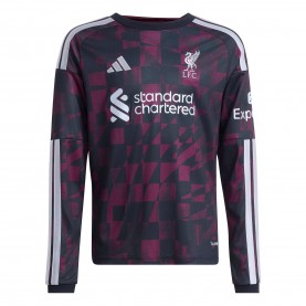 Юношеска футболна фланелка adidas Liverpool 26/27 Long-Sleeve Third Shirt Junior - Black юношеска,футболна,фланелка,детски,футболни,фланелки,футболни,фланелки,футбол,adidas,liverpool,26,27,long,sleeve,third,shirt,junior,black