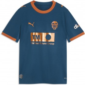 Юношеска футболна фланелка Puma Valencia Away Shirt 2026/27 Juniors - Blue/Red юношеска,футболна,фланелка,детски,футболни,фланелки,футболни,фланелки,испания,ла,лига,английската,висша,лига,футбол,puma,valencia,away,shirt,2026,27,junior