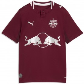 Юношеска футболна фланелка Puma Red Bull Salzburg Away Shirt 2026/27 Juniors - Red/White юношеска,футболна,фланелка,футболни,фланелки,детски,футболни,фланелки,puma,red,bull,salzburg,away,shirt,2026,27,juniors,red,white