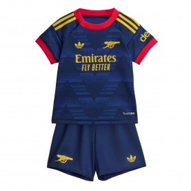 adidas Arsenal Away Baby Kit 2026/27 - Navy/Yellow футболни,фланелки,английската,висша,лига,бебешки,облекла,футбол,adidas,arsenal,away,baby,kit,2026,27,navy,yellow